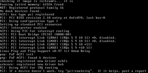 安裝程式的核心進行硬體偵測流程示意圖 安裝程式的核心進行硬體偵測流程示意圖