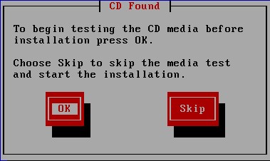 是否進行安裝媒體的檢測示意圖 是否進行安裝媒體的檢測示意圖