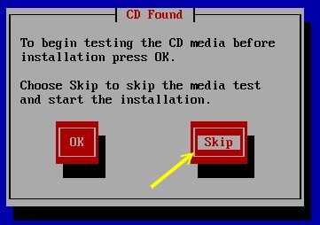 圖 6 、是否檢查光碟?請選擇 skip 喔! 圖 6 是否檢查光碟?請選擇 skip 喔!、