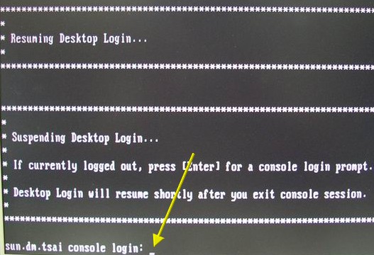 Solaris X 圖形介面的登入使用 Solaris X 圖形介面的登入使用