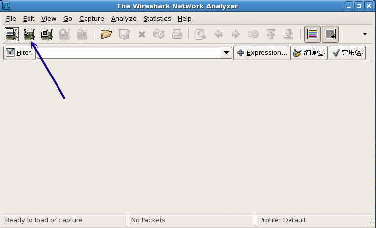 wireshark 的使用示意圖 wireshark 的使用示意圖