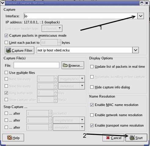 ethereal 使用範例圖 ethereal 使用範例圖