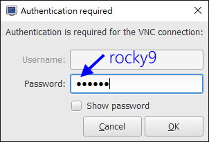 使用 VNC 連線 使用 VNC 連線